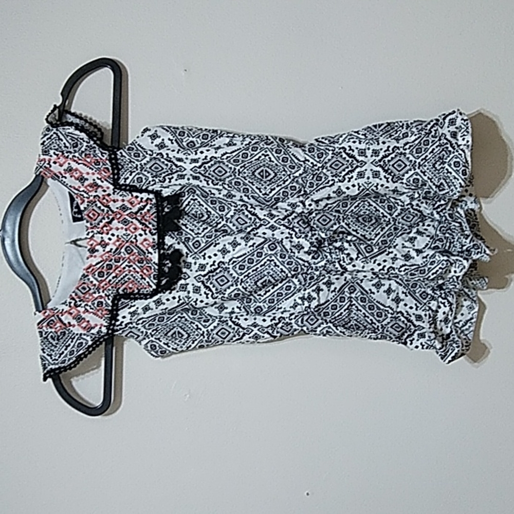 Art Class Little Gir's Romper